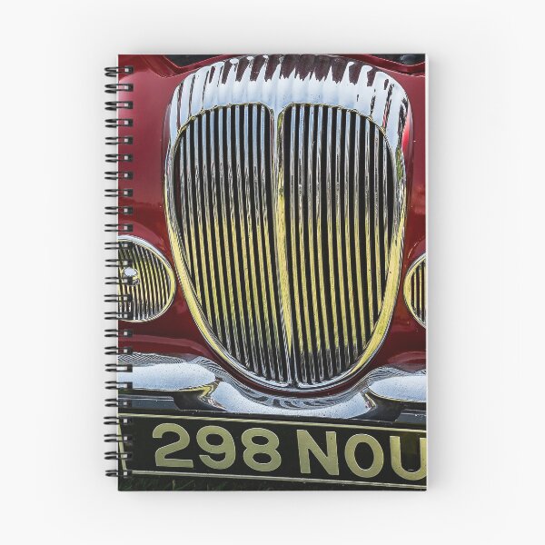 Item preview, The front of a red 1964 Daimler 2.5L saloon on display at a car show designed and sold by Graham Cornall.