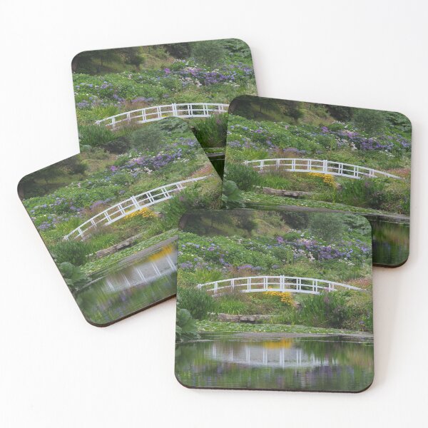 Item preview, Garden Footbridge Reflected designed and sold by lezvee.