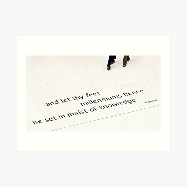 Tennyson Art Print