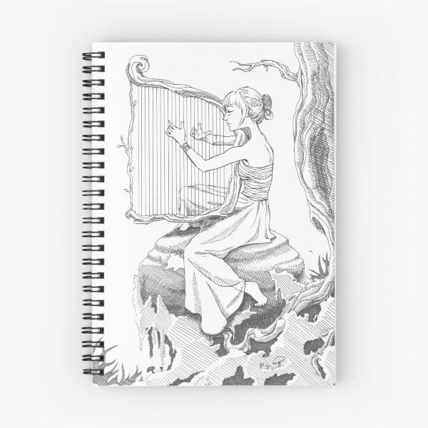 Item preview, Woman Playing the Harp designed and sold by Adelle Partenheimer.