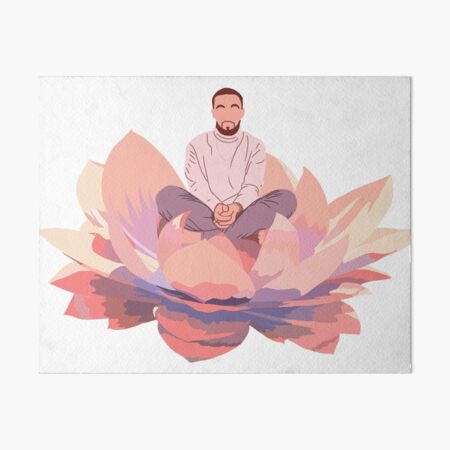 Good News Mac Lotus Art Board Print