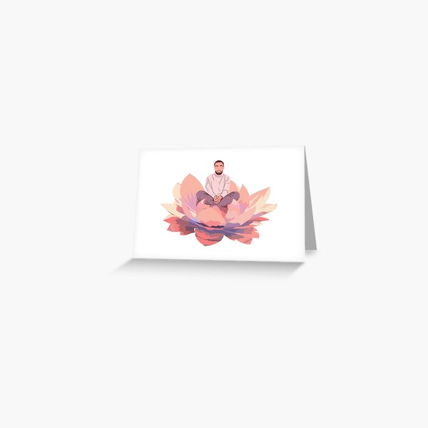 Gute Nachricht Mac Lotus Grußkarte