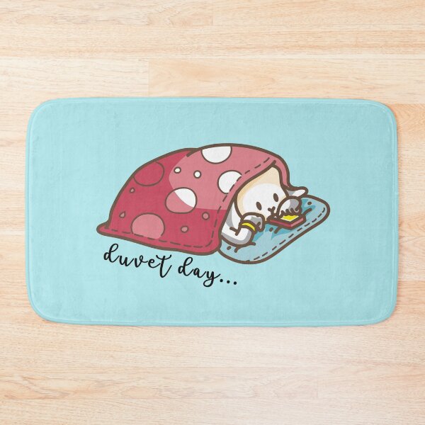 Item preview, Bear snuggled under duvet for the day designed and sold by RosalieReeves.