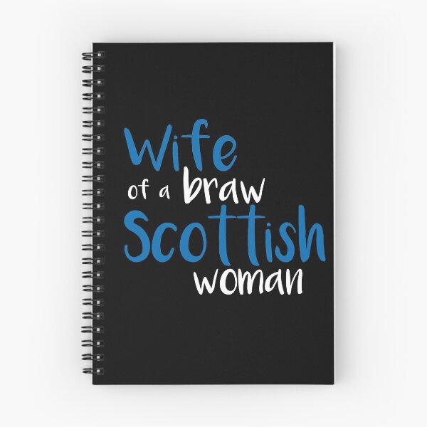 Item preview, Wife of a braw Scottish woman slogan text designed and sold by MacPean.