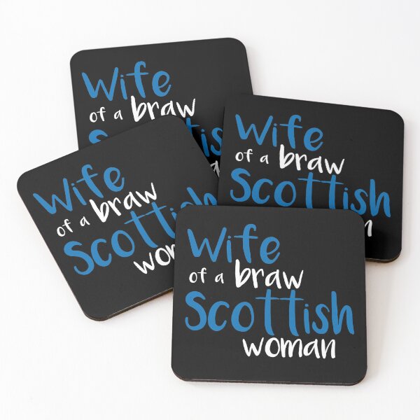 Item preview, Wife of a braw Scottish woman slogan text designed and sold by MacPean.
