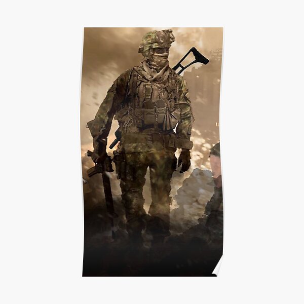 Call Of Duty Posters Redbubble - mw2 spetsnaz roblox