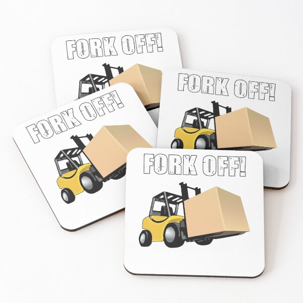Item preview, Funny Forklift Fork Off Design designed and sold by Indubitably17.