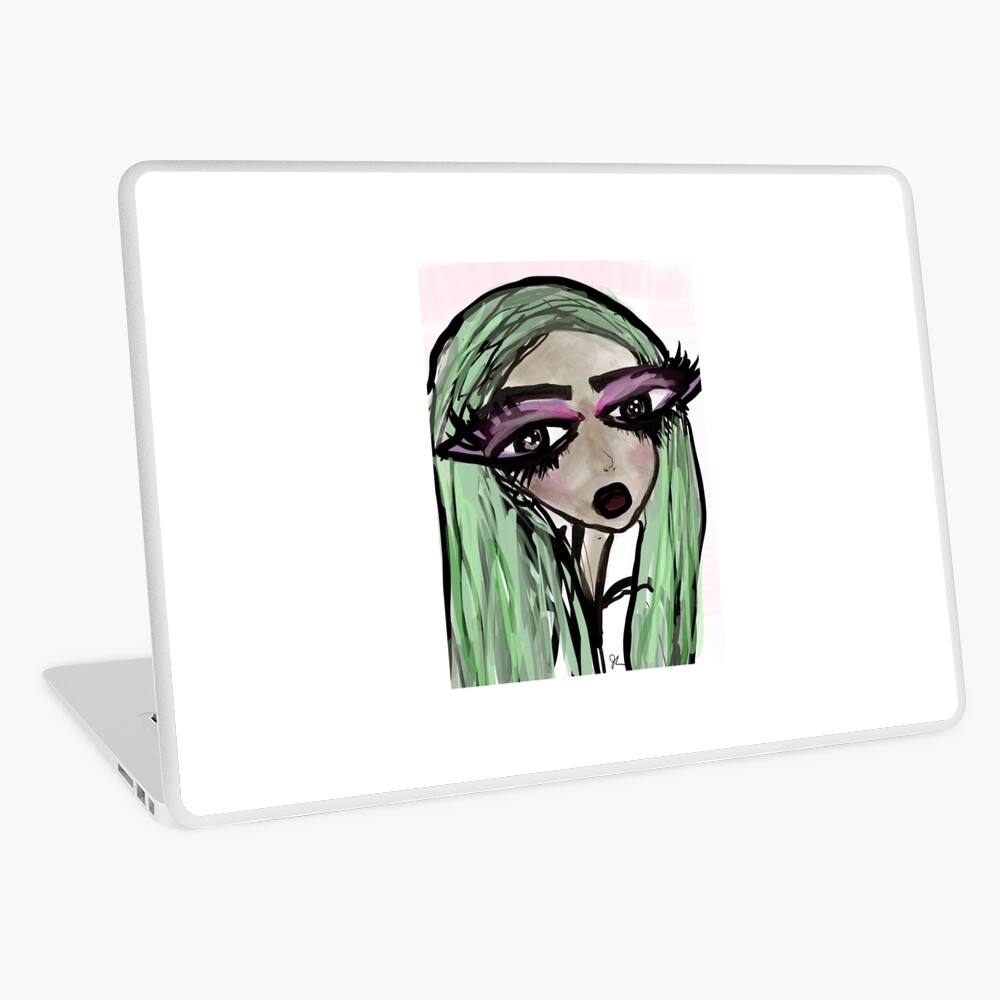 Item preview, Laptop Skin designed and sold by HausofDolls.