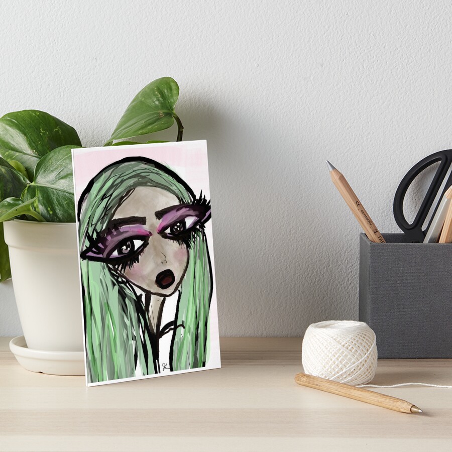Item preview, Art Board Print designed and sold by HausofDolls.