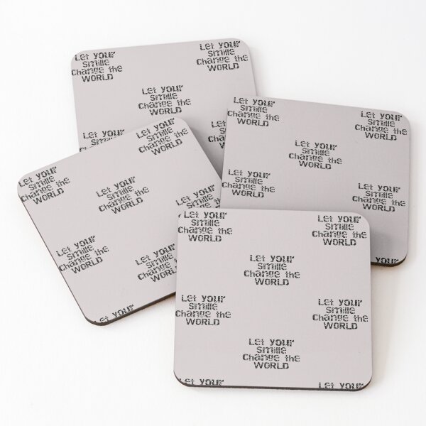 Item preview, LET YOUR SMILE CHANGE THE WORLD designed and sold by MiraDja.