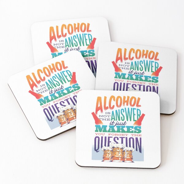 Item preview, Alcohol is not an answer, you can forget your question designed and sold by Frergo.