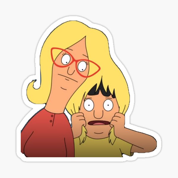 Linda Goes Blonde To Hide Gray Hairs | Season 5 Ep. 7 | BOB'S BURGERS Sticker
