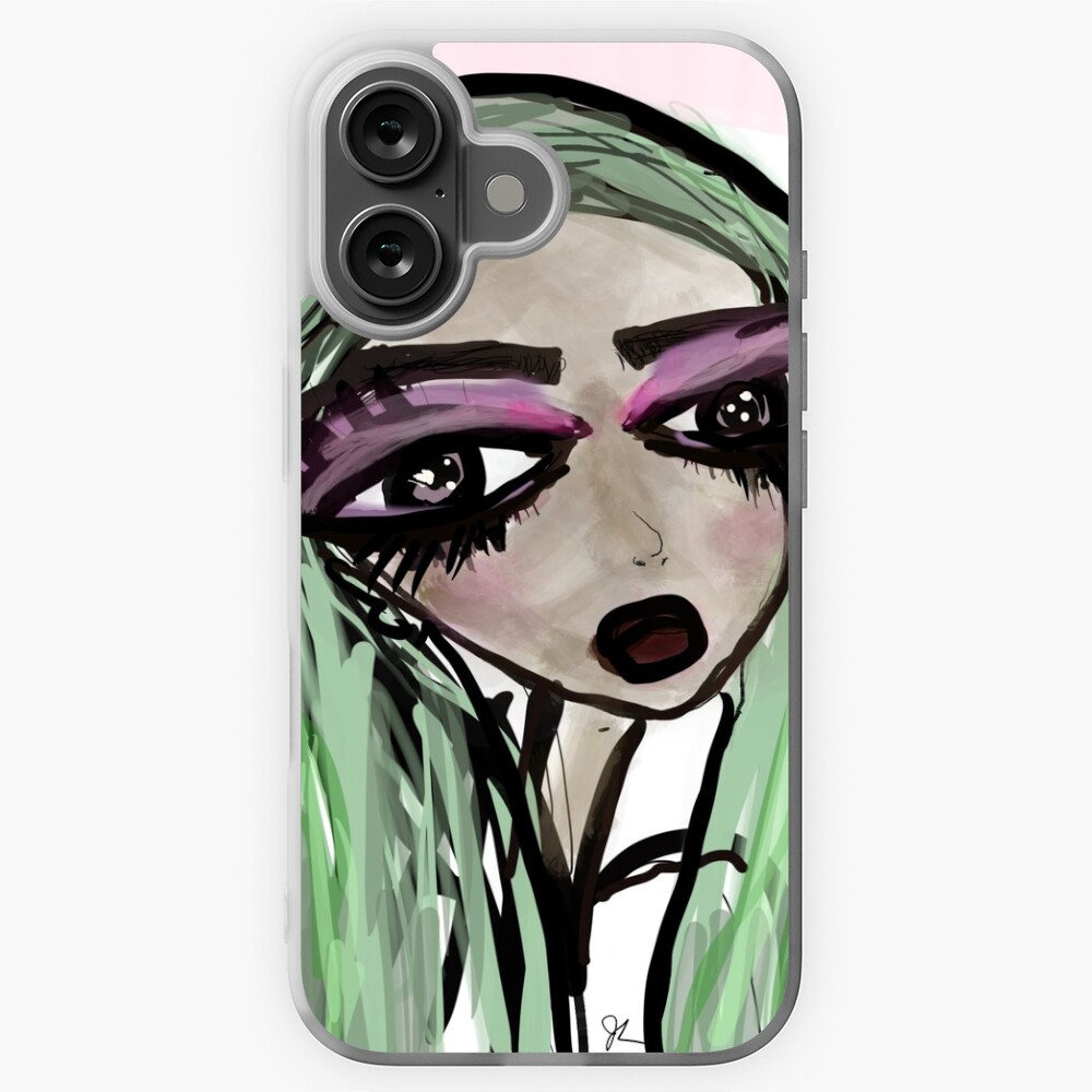 Item preview, iPhone Soft Case designed and sold by HausofDolls.