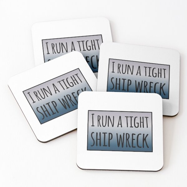 Item preview, I Run A Tight Ship Wreck designed and sold by Peace4Patti.