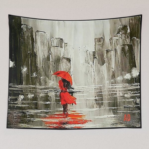 Item preview, Cold Rain, Warm Heart designed and sold by adartandstuff.