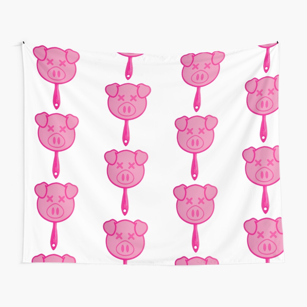 Shane Dawson Pig Mirror Graphic Sticker Jeffree Star Conspiracy Theory Tapestry By Brookemarie123 Redbubble