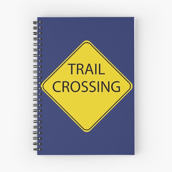 Item preview, Caution Road Sign Trail Crossing designed and sold by Shanestillz.
