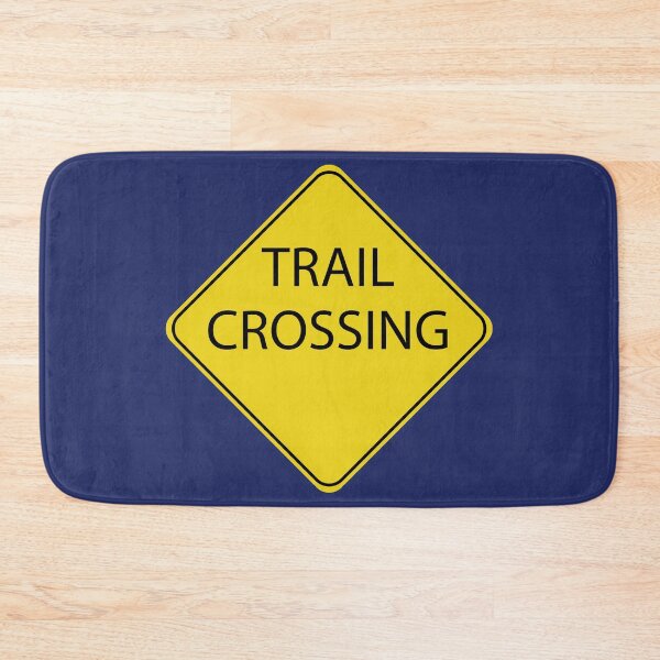 Item preview, Caution Road Sign Trail Crossing designed and sold by Shanestillz.