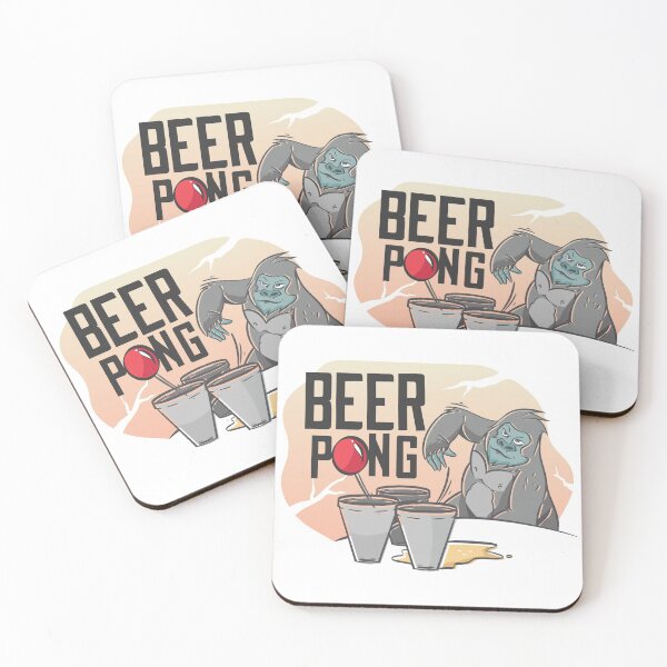 Item preview, Beer pong gorilla designed and sold by Frergo.