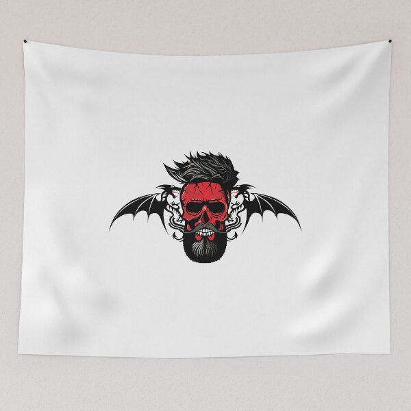 Item preview, hipster skull dragon tribal designed and sold by Achille3777.