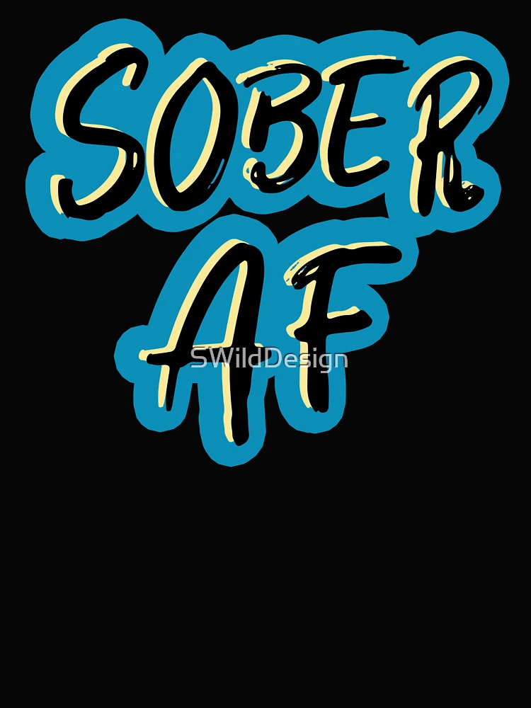 Imagen 4 de 4, Camiseta holgada boxy con la obra AF sobrio, diseñada y vendida por SWildDesign.