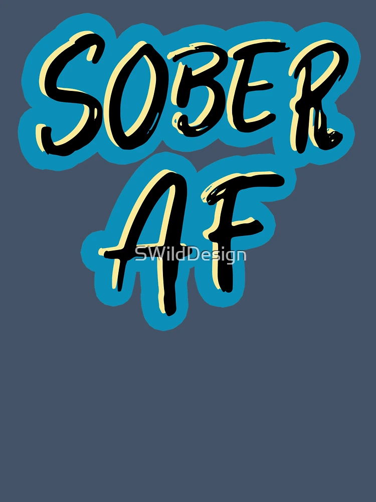 Imagen 7 de 7, Camiseta oversize con la obra AF sobrio, diseñada y vendida por SWildDesign.