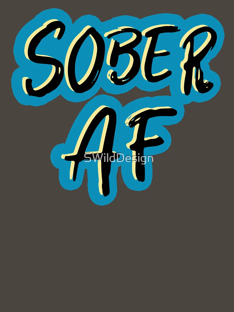 Imagen 7 de 7, Camiseta clásica con la obra AF sobrio, diseñada y vendida por SWildDesign.