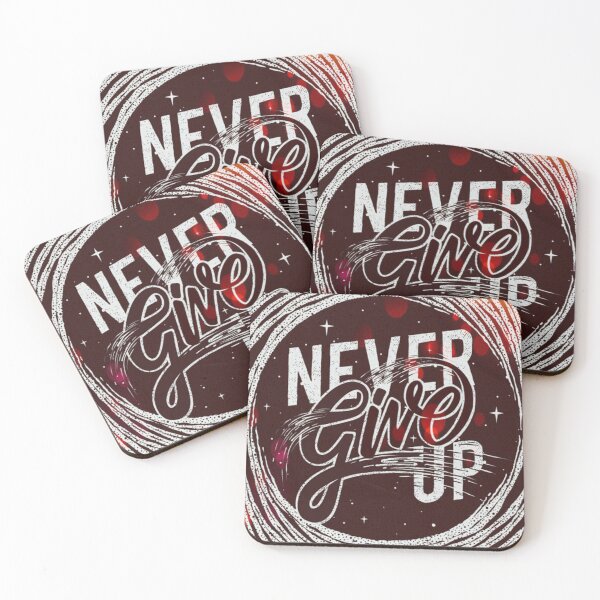 Item preview, Never give up designed and sold by Medly.