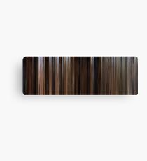 Moviebarcode: Back to the Future Part III (1990) Canvas Print