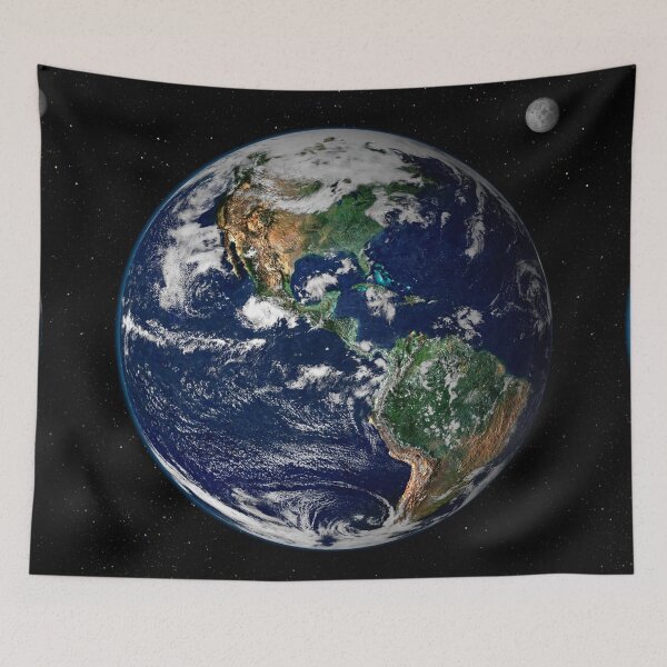 Item preview, 1980s astronomy universe Eco friendly Planet Earth designed and sold by LEILA ART SPACE.