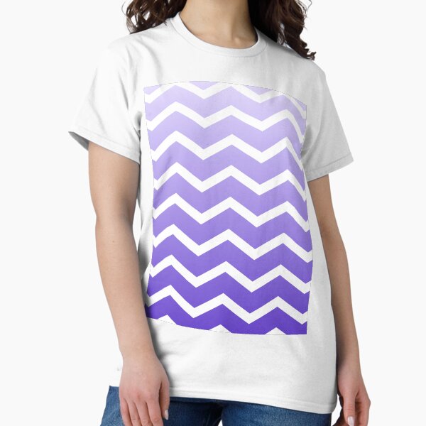 Item preview, Lavander Ombre Fade Chevrons designed and sold by ImageNugget.