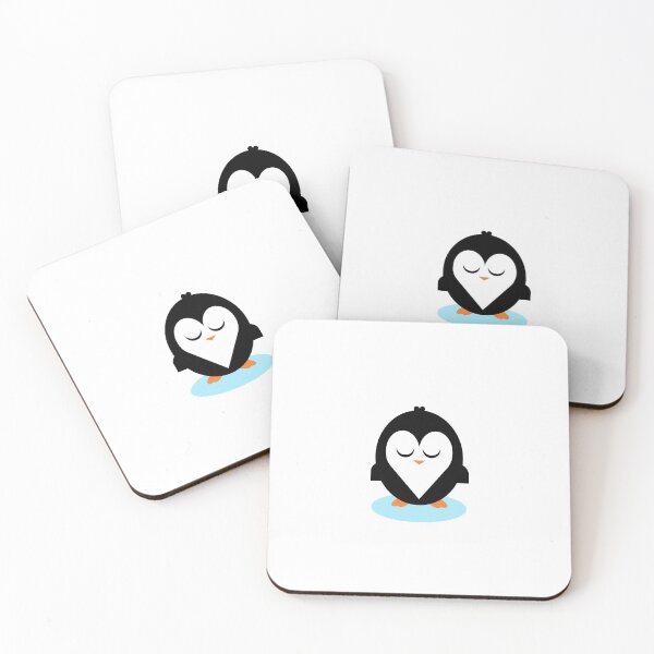 Item preview, Cute Penguin Cartoon Design designed and sold by StuffNStickers.
