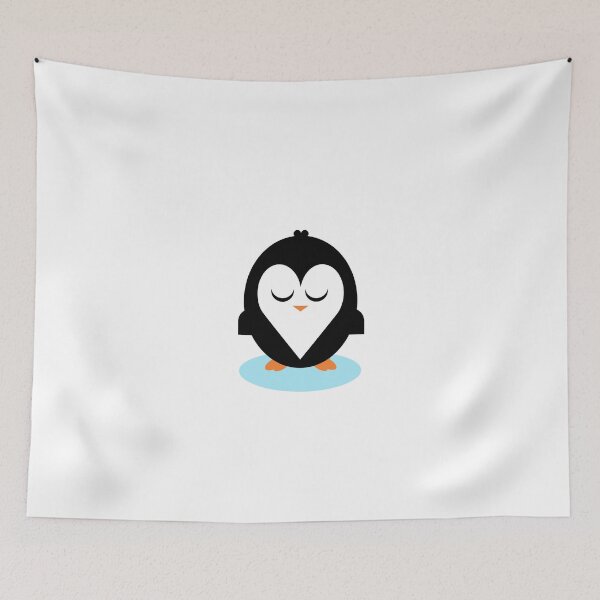 Item preview, Cute Penguin Cartoon Design designed and sold by StuffNStickers.