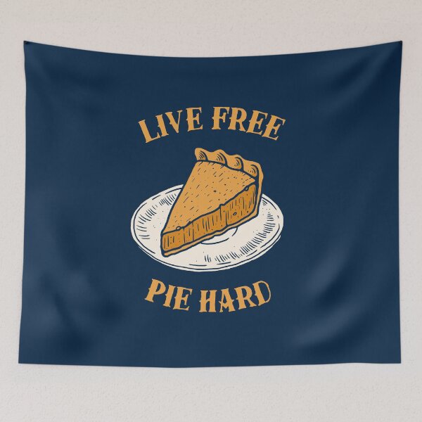 Item preview, Live Free Pumpkin Pie Hard designed and sold by Yipptee Shirts.