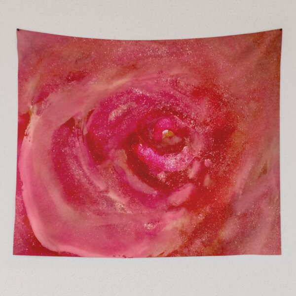 Item preview,  “Love Roses” Valentine’s Abstract Collection. Red. designed and sold by Angela Haig-Harrison.