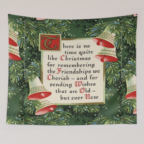 Item preview, ugliest Nostalgic Christmas pine wreath friendship designed and sold by LEILA ART SPACE.