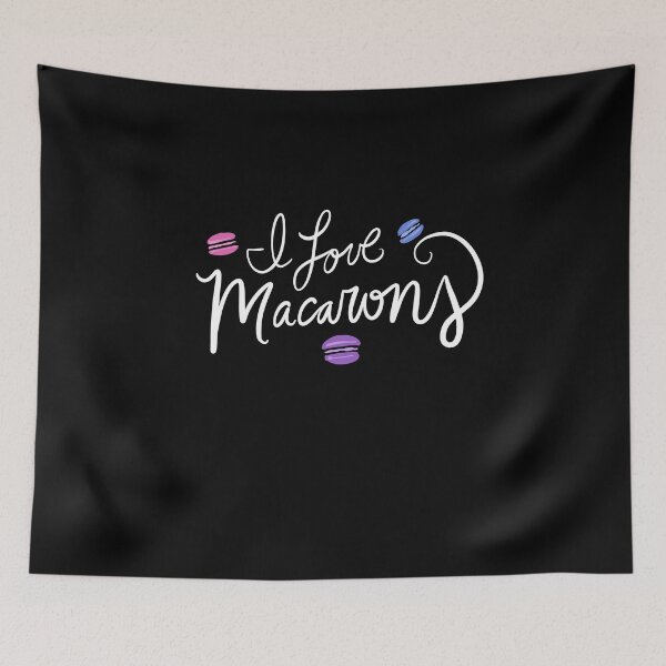 Item preview, I love macarons designed and sold by FrictionMaxxing.