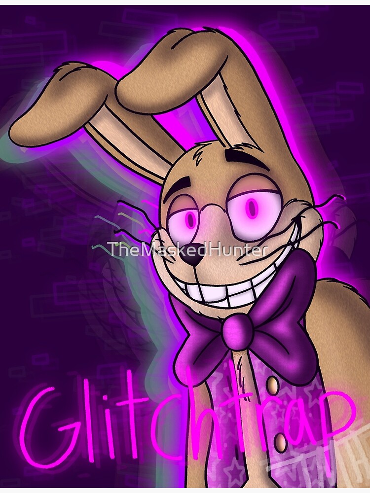 Five nights at Freddie's Glitchtrap  Greeting Card for Sale by