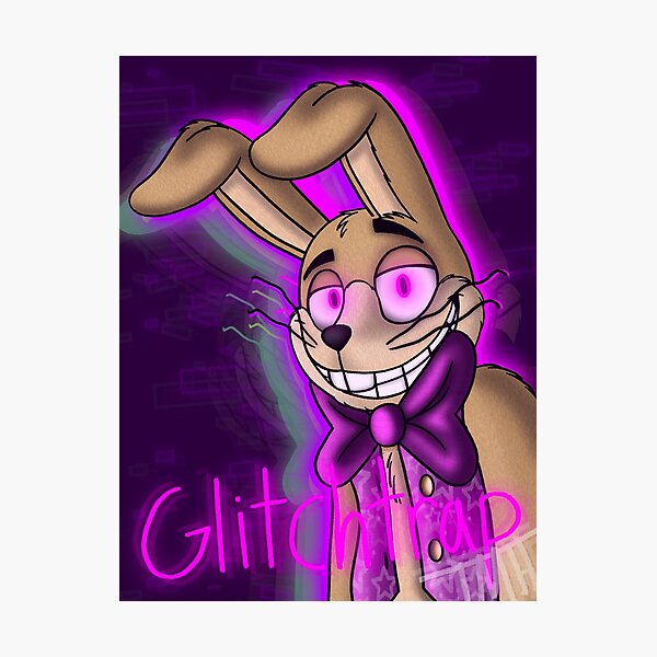 Model GT - Fnaf x Mega Man Glitchtrap Poster for Sale by Thynee's