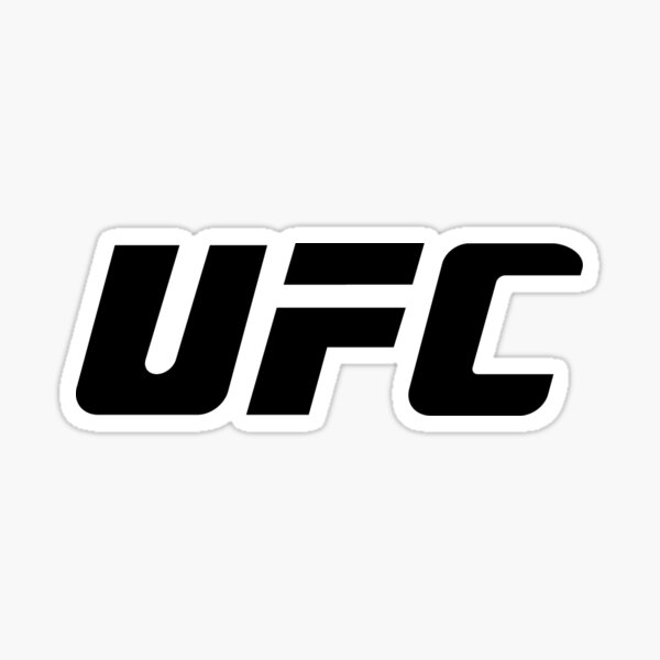 UFC Logo Sticker