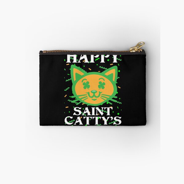 Item preview, St Cattys Day Saint Patricks Day Cat Gift designed and sold by TooFlyDesign.
