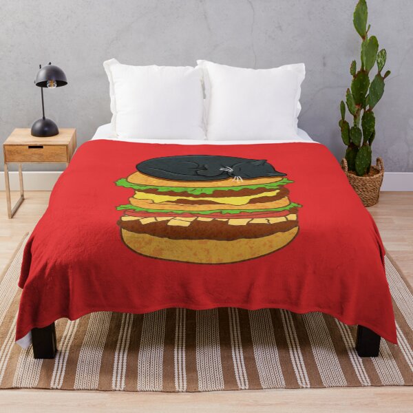 Item preview, Burger Cat - black designed and sold by CCCDesign.