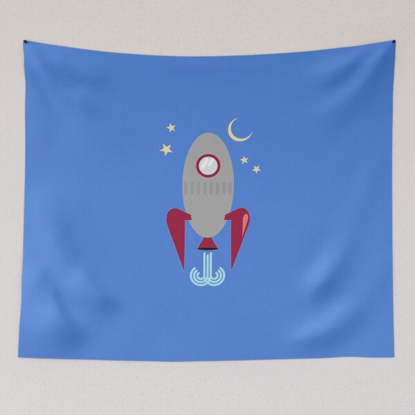 Item preview, Simple Space Ship Design designed and sold by StuffNStickers.