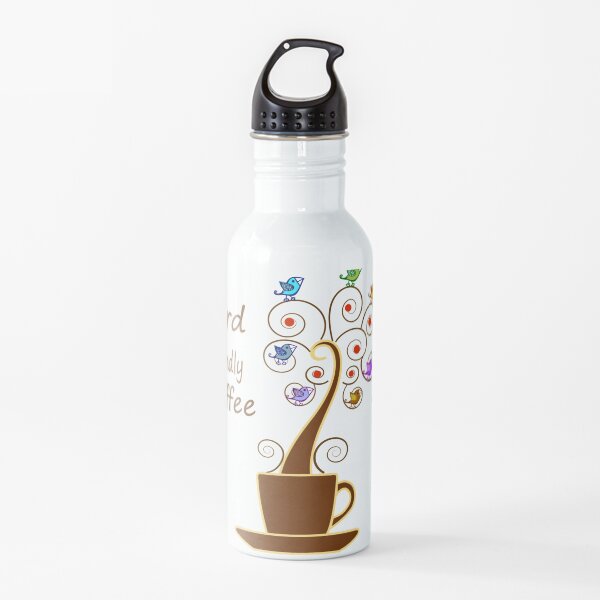 Save Birds' Habitats with Bird Friendly Coffee Water Bottle