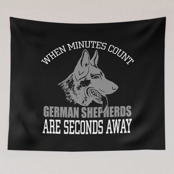 Item preview, When Minutes Count German Shepherd Owner designed and sold by TooFlyDesign.