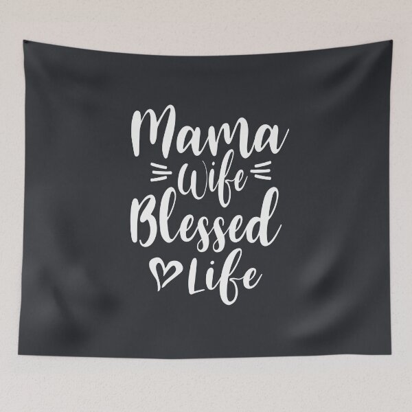 Item preview, Womens Mama Wife Blessed Life Mom Gifts Mother's Day designed and sold by cidolopez.