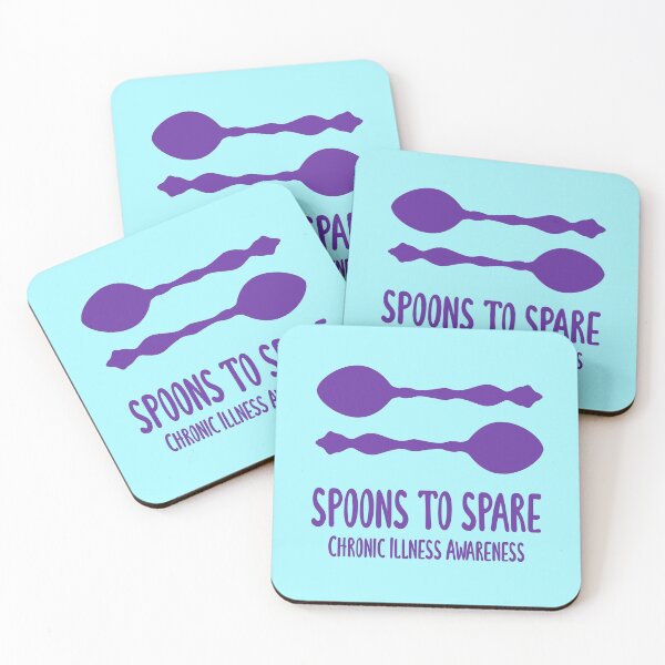 Item preview, Spoons To Spare - Chronic Illness Awareness (Purple) designed and sold by KelseyLovelle.