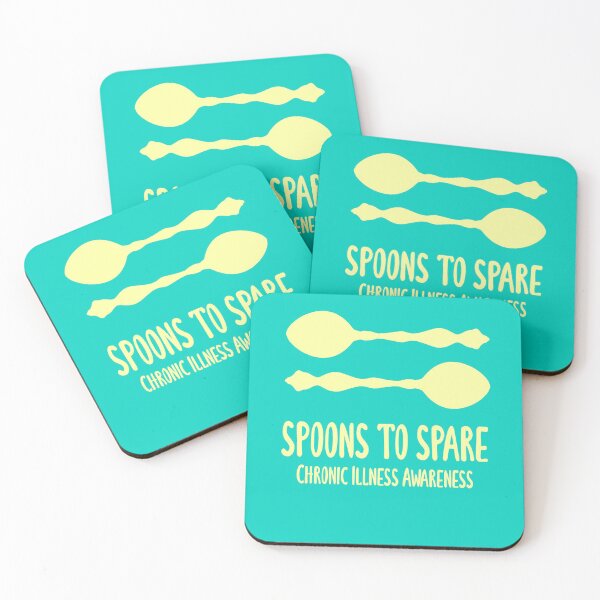 Item preview, Spoons To Spare - Chronic Illness Awareness (Light Yellow) designed and sold by KelseyLovelle.