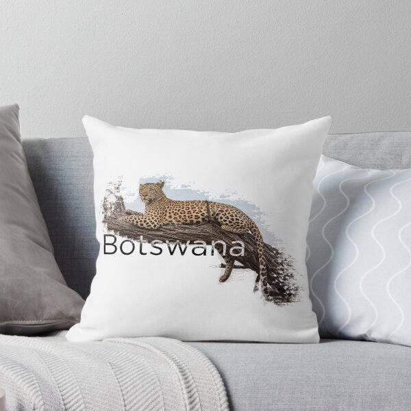 Item preview, Botswana lettering with leopard on a branch designed and sold by hench89.