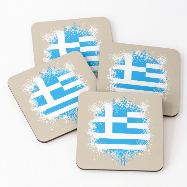Item preview, Flag of Greece - Splat designed and sold by pixelinga.